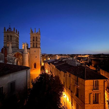 Appartamento La Terrasse, Vue Sur Les Toits De Montpellier Esterno foto