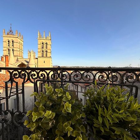 Appartamento La Terrasse, Vue Sur Les Toits De Montpellier Esterno foto