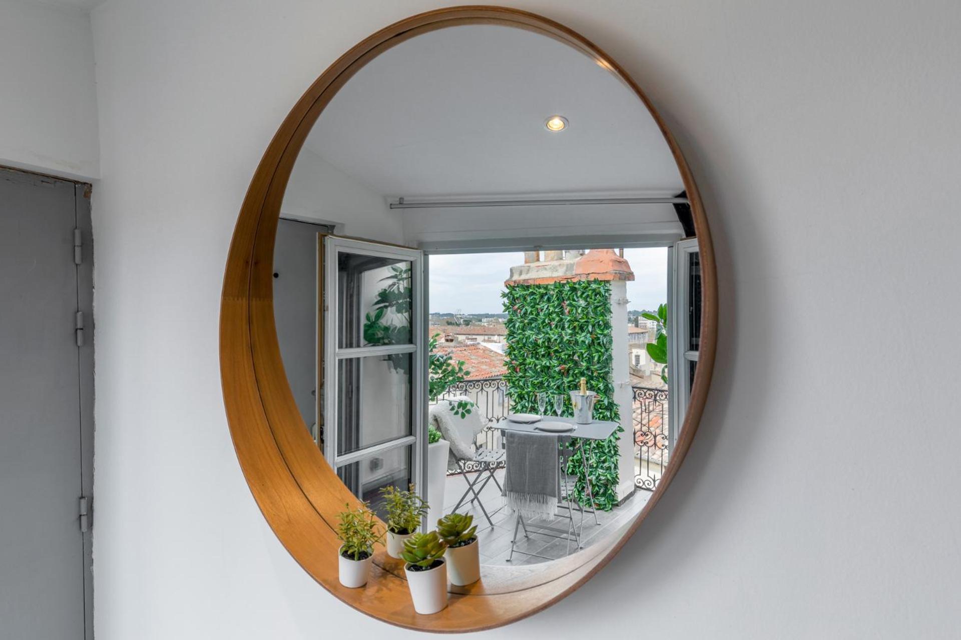 Appartamento La Terrasse, Vue Sur Les Toits De Montpellier Esterno foto